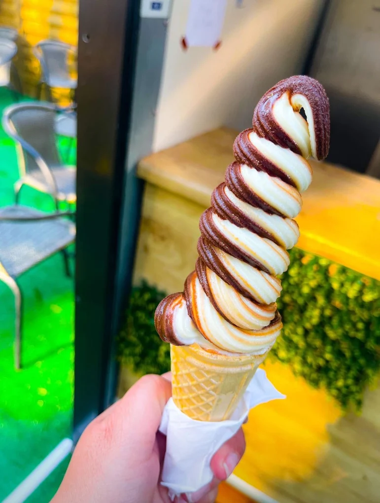lody kręcone międzywodzie